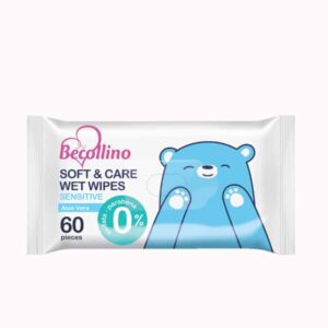 Becollino vlažne maramice Soft&Care Sensitive 60/1