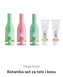 Botanika set za telo i kosu