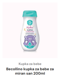 Becollino kupka za miran san 500ml